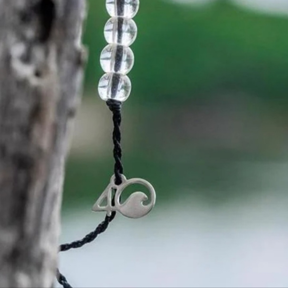 4ocean Shark Bracelet Black Adjustable Limited Edition - Picture 2 of 8